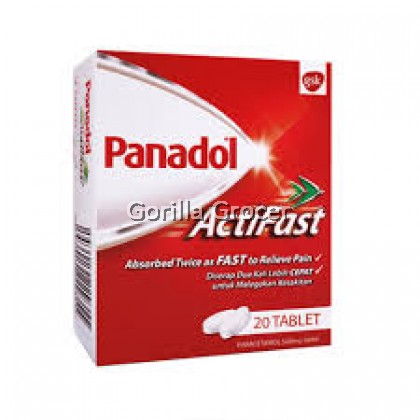 Panadol Actifast - 20 's ( 20 Tablets) Panadol Actifast - 20 's ( 20 Tablets)